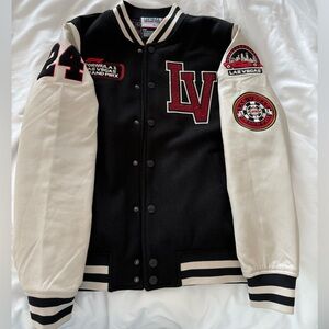 FORMULA 1 🏁Vegas 2024 Crystal Limited Edition Varsity Jacket Unisex Sz Small🏎️🔥🏁